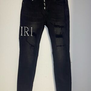 Black Amiri Jeans size 32